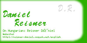 daniel reisner business card